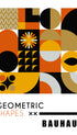 Bauhaus Shape Grid Poster
