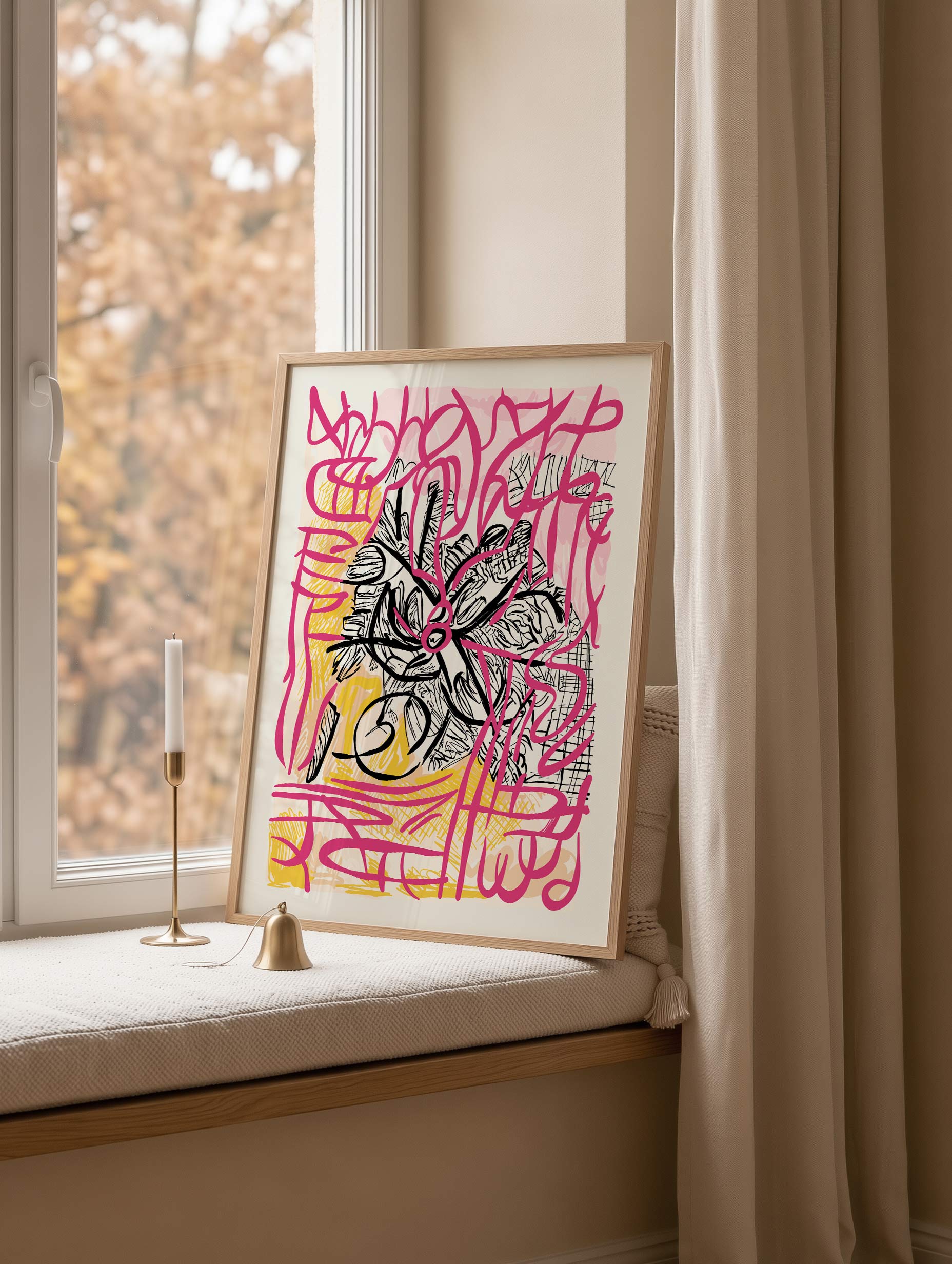 Neonblad-poster