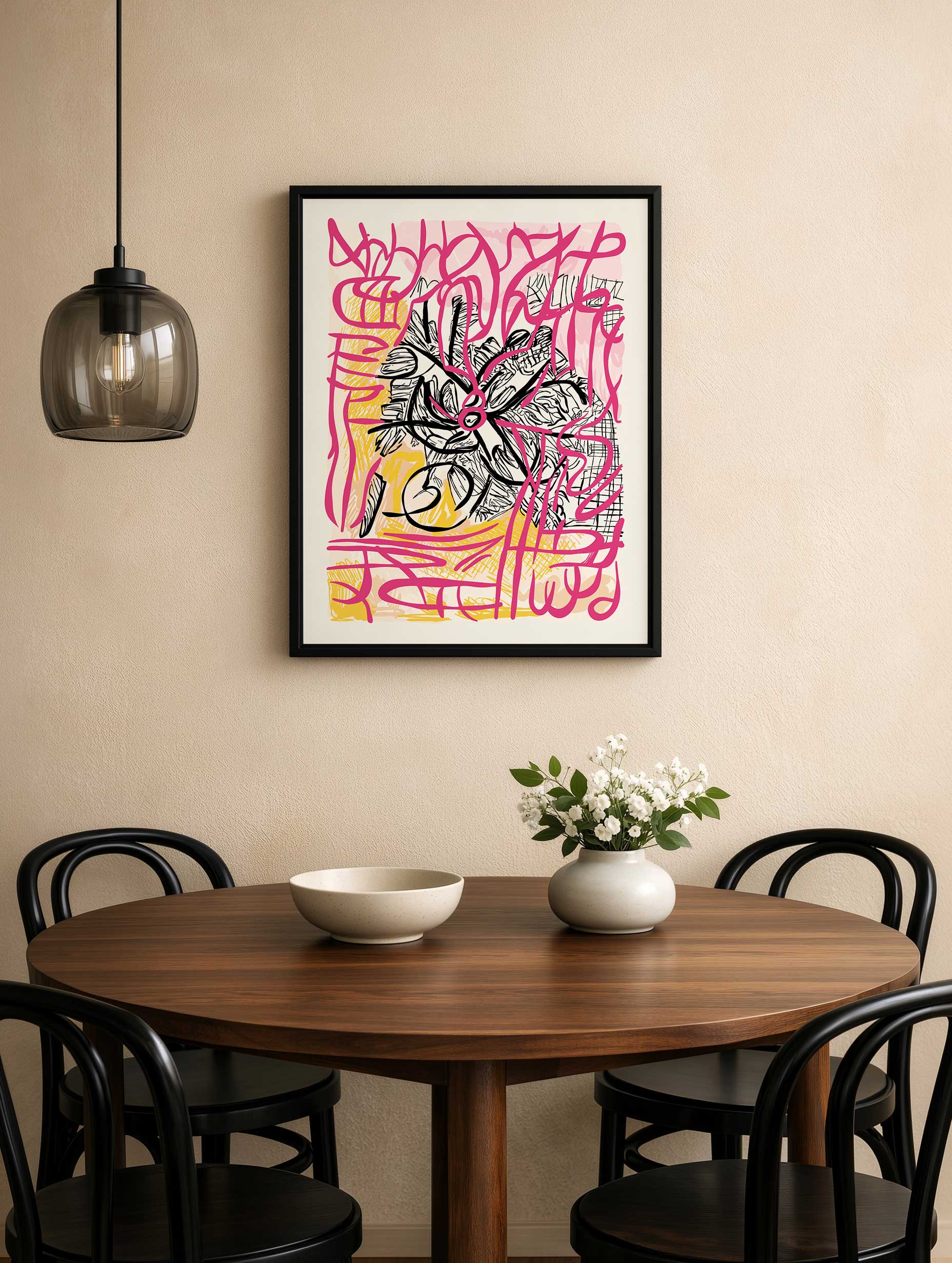 Neonblad-poster