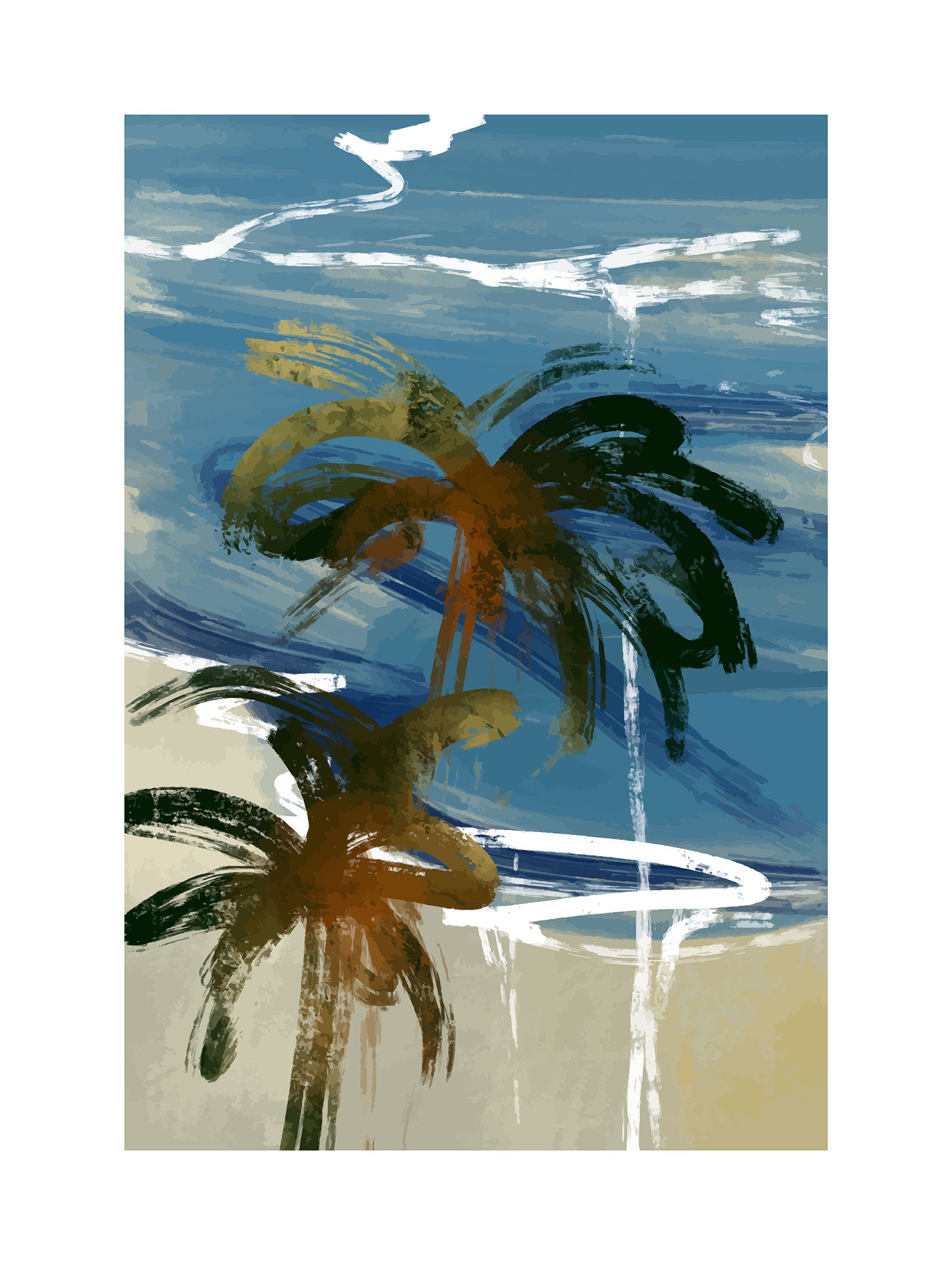 The Palms Tree Poster
