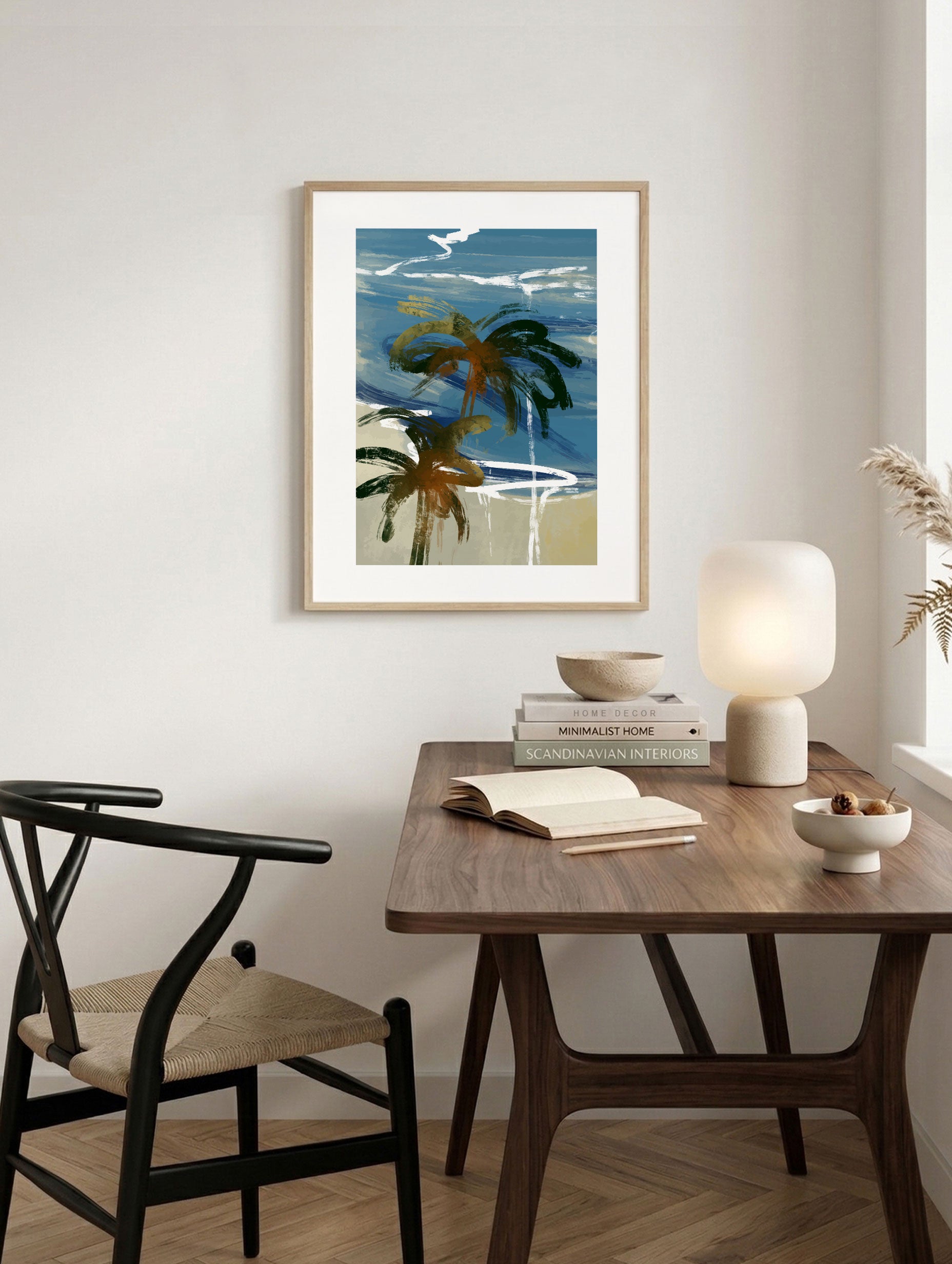 The Palms Tree Poster Mockup