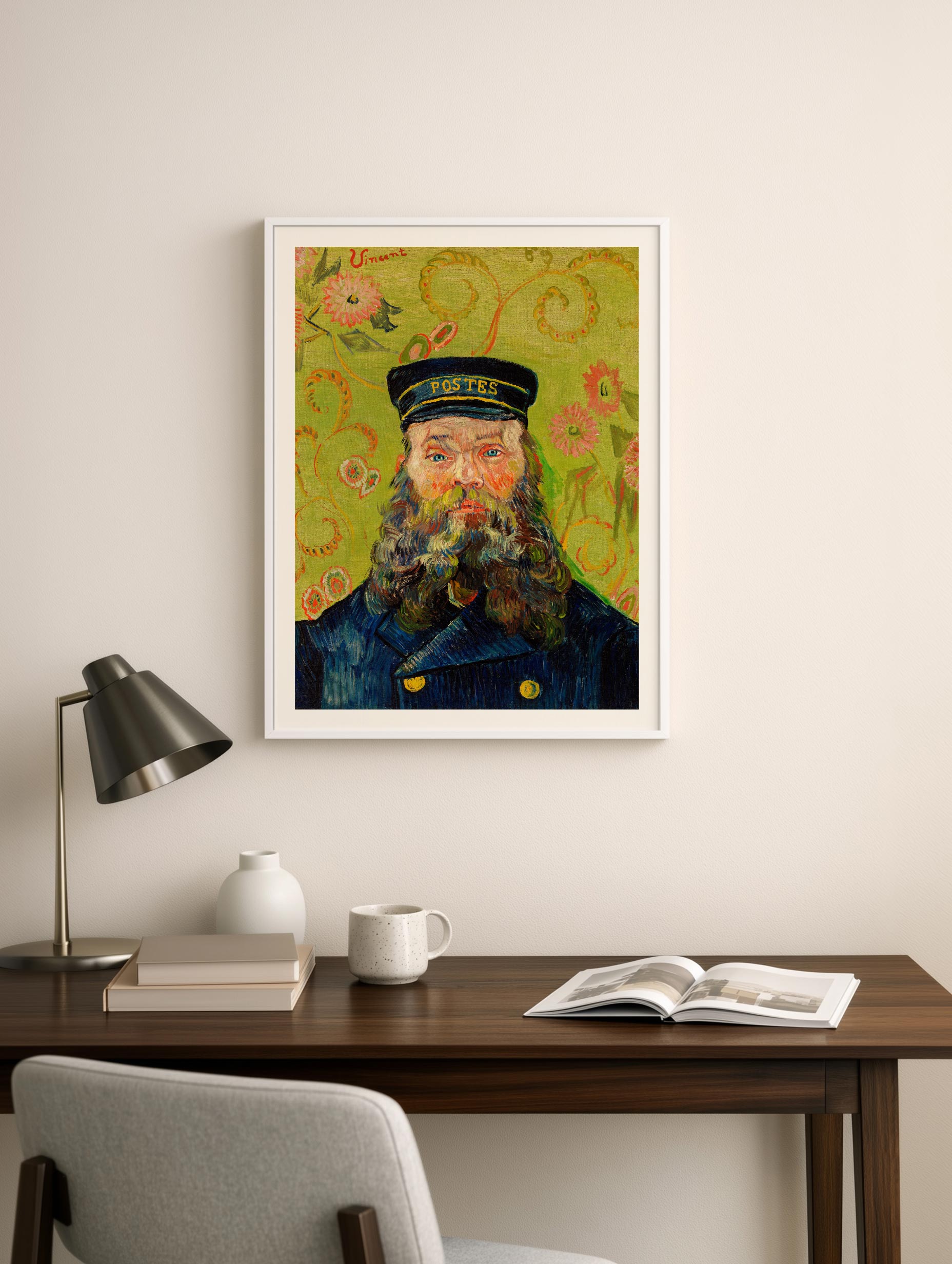 The Postman - Van Gogh Mockup