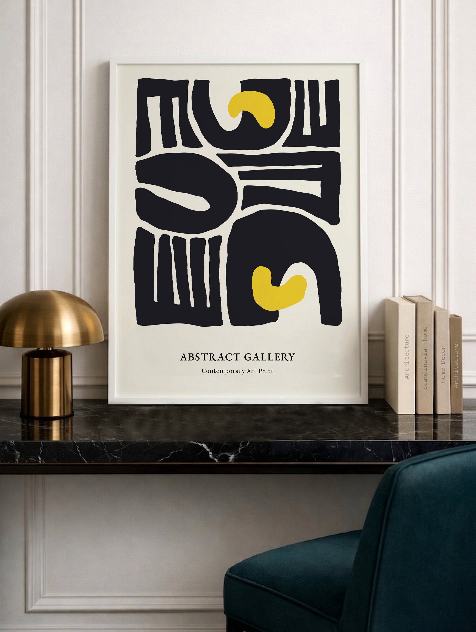 Abstrakt Galleriposter