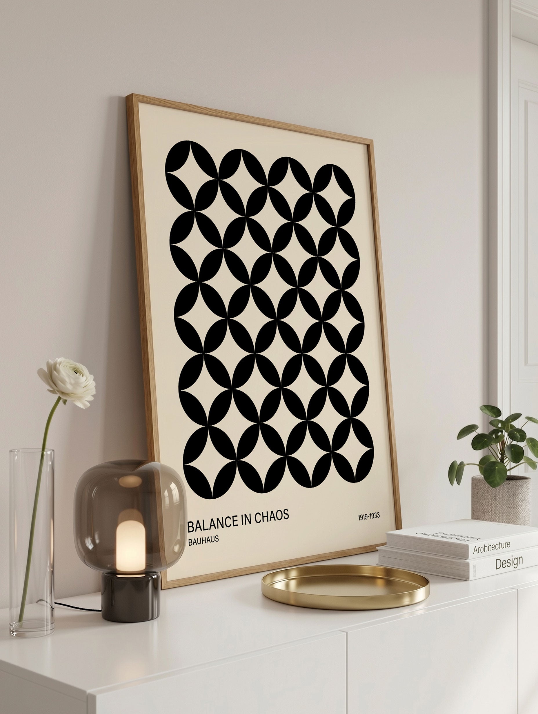 Balance in Chaos Poster Mockup