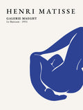Matisse Le Buisson blå formaffisch