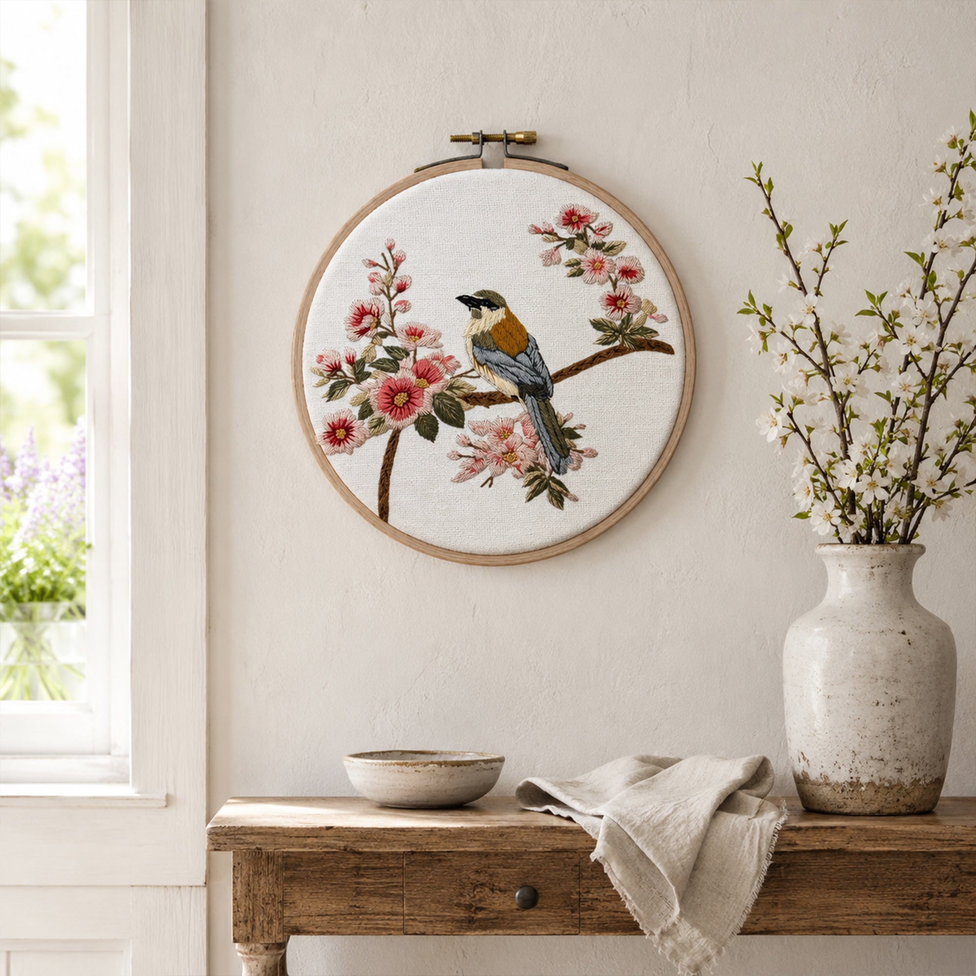 Broderidesign Lilla fiskaren & Ankan