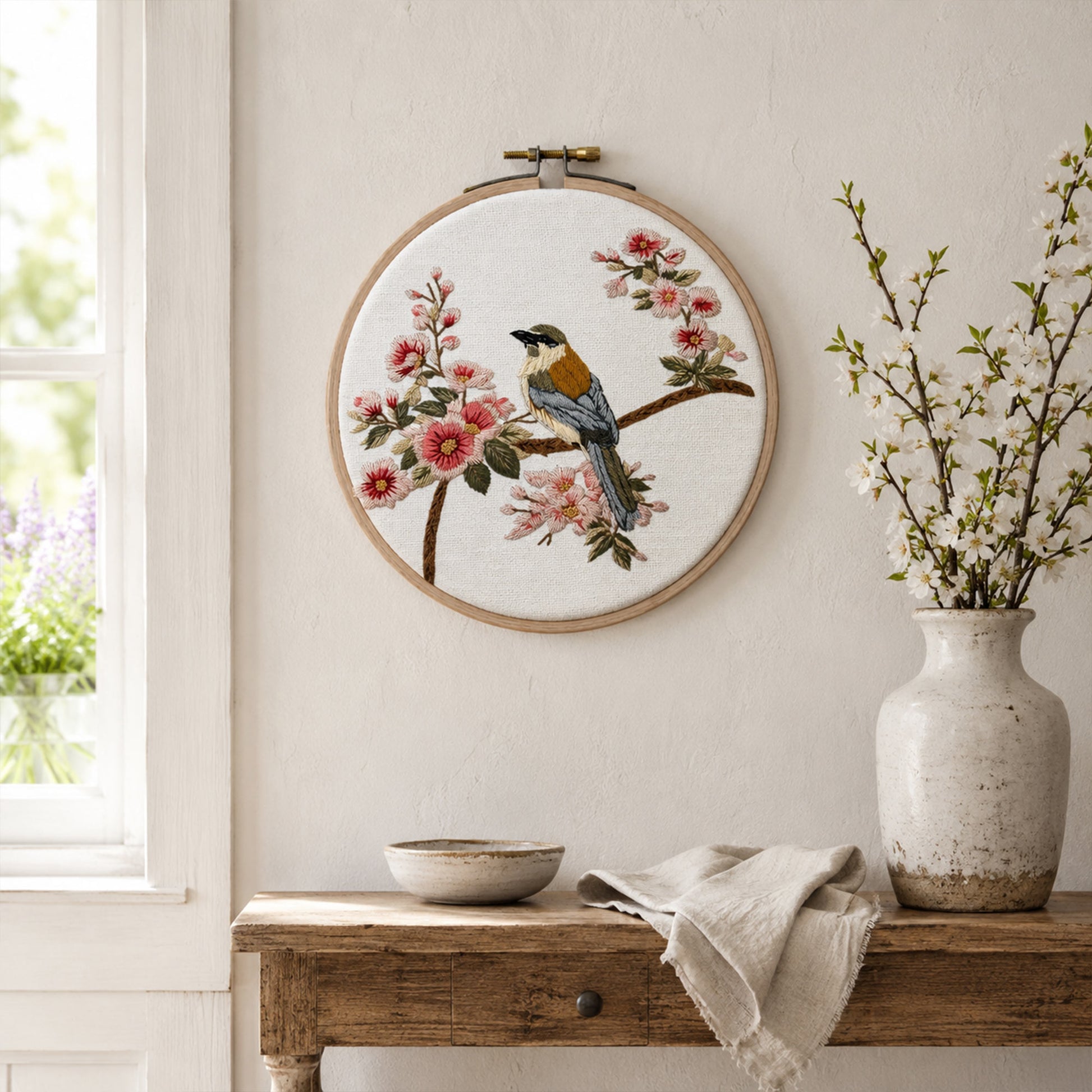 Broderidesign Lilla fiskaren & Ankan