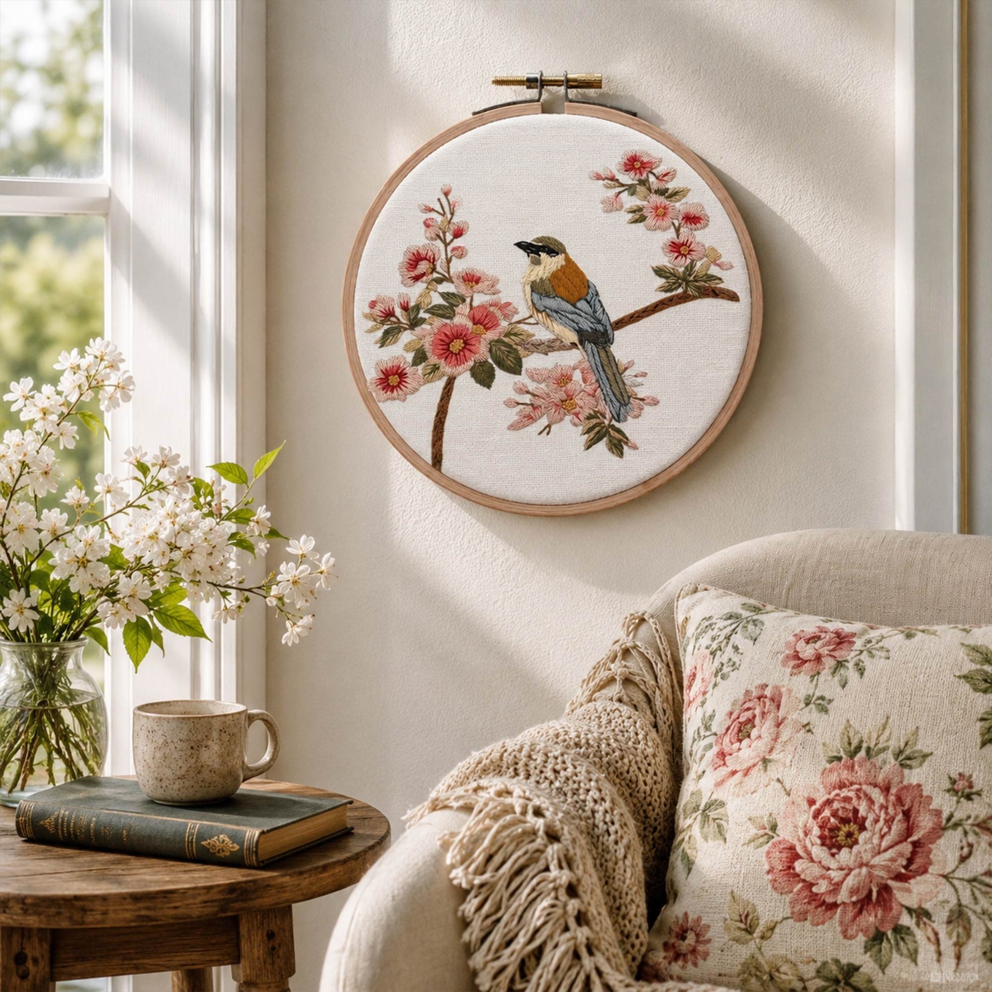 Broderidesign Lilla fiskaren & Ankan