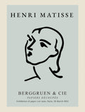 Matisse Profillinjeporträtt Poster