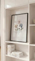 Pressed Flower Art Print Mockup