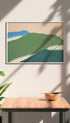 Green Mountains - Kamisaka Sekka Poster Mockup