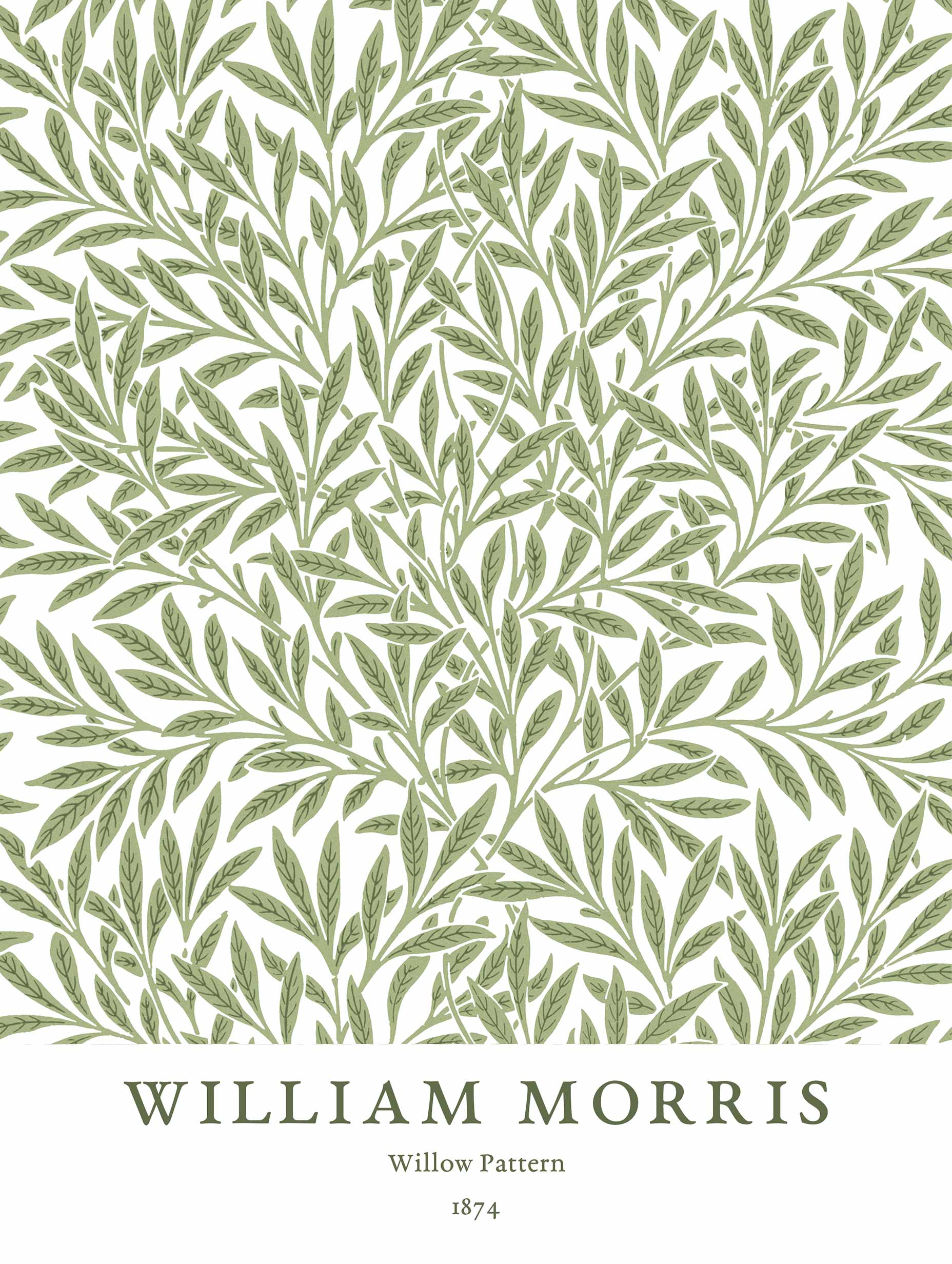 Pilmönster - William Morris