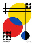 Kromatisk Bauhaus-affisch