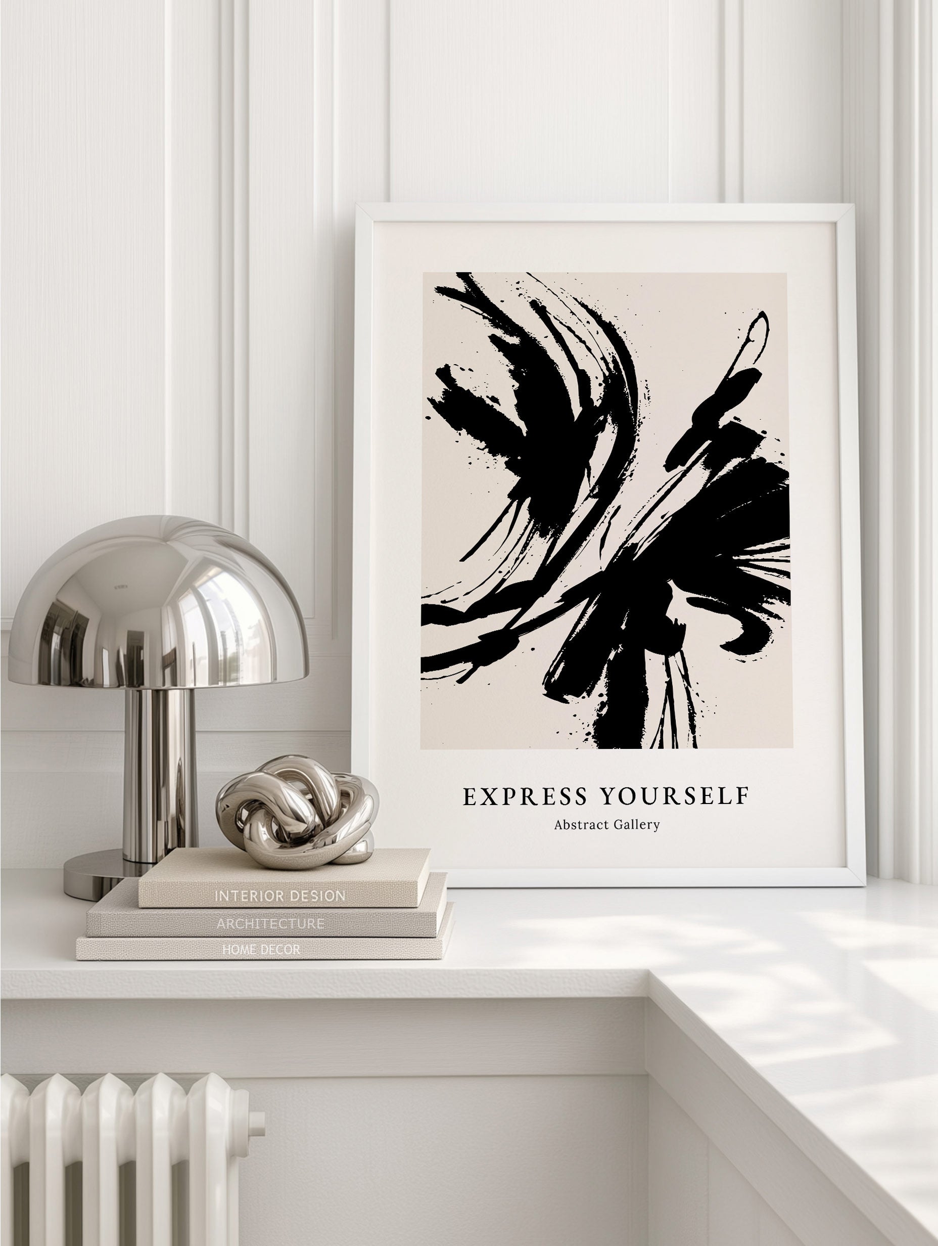 Expressive Ink Flow Poster No.3 Mockup