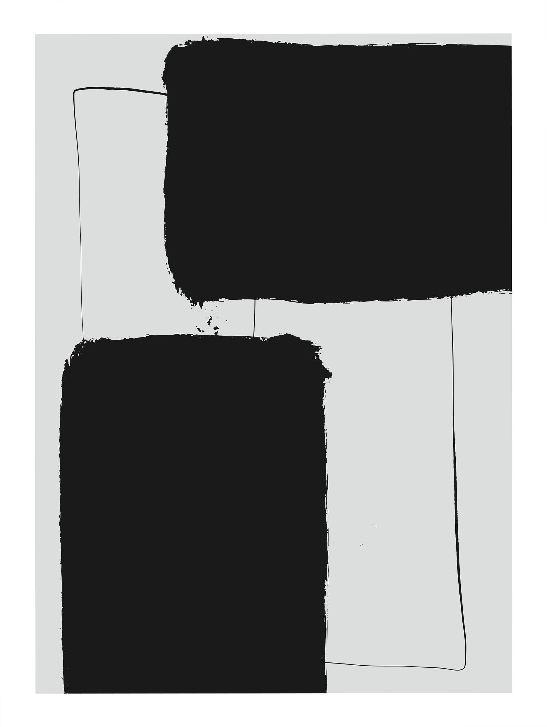 Monokrom Block Balance-poster