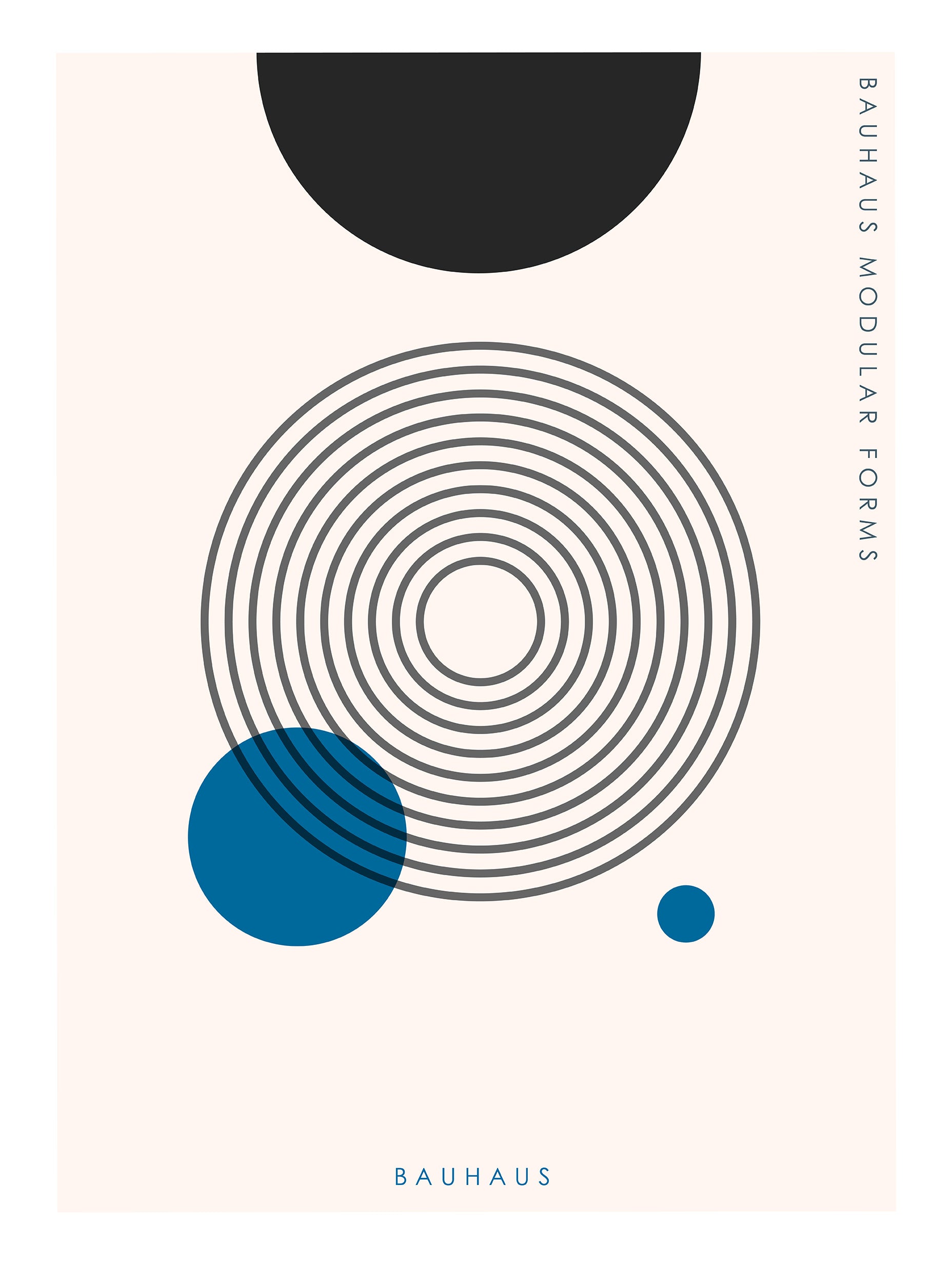 Bauhaus Modular Balance Poster