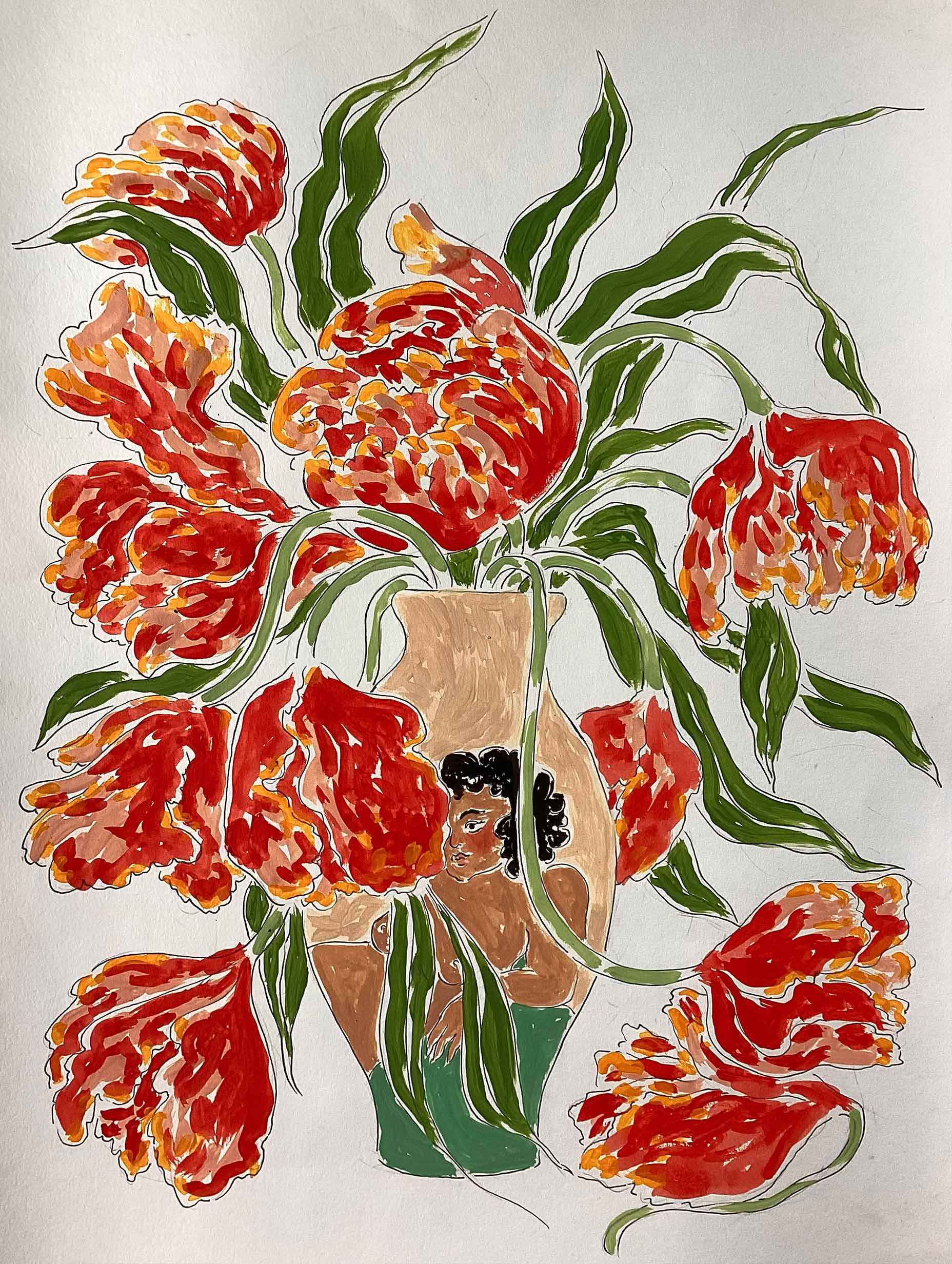 Grön Inredning Stilleben – Henri Matisse