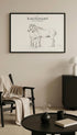 Two horses standing together - Jean Bernard Mockup