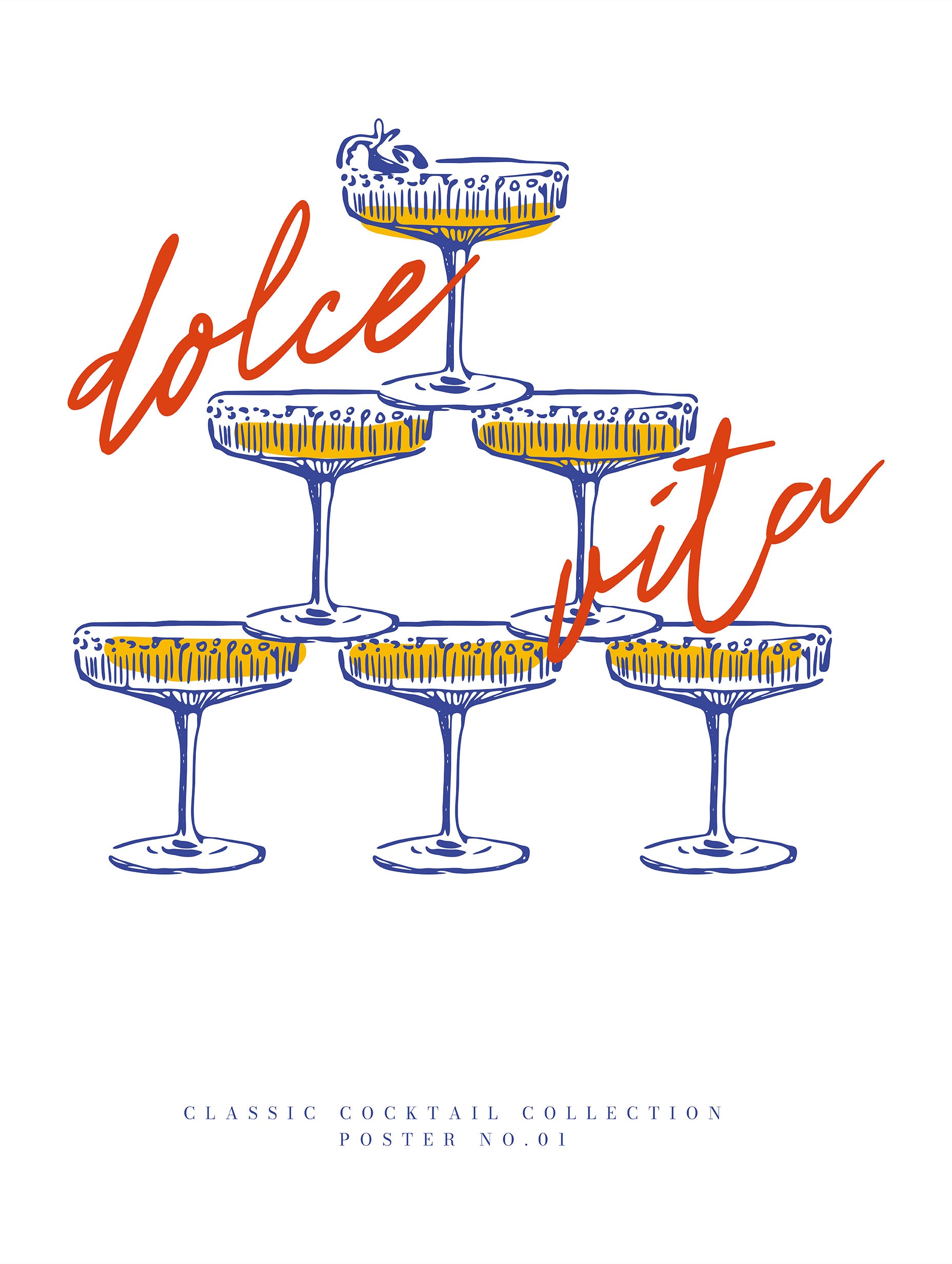 Dolce Vita Coupé-tornposter