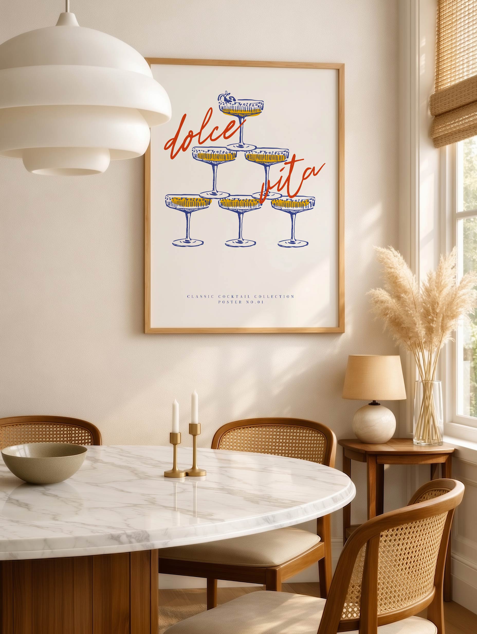 Dolce Vita Coupé-tornposter