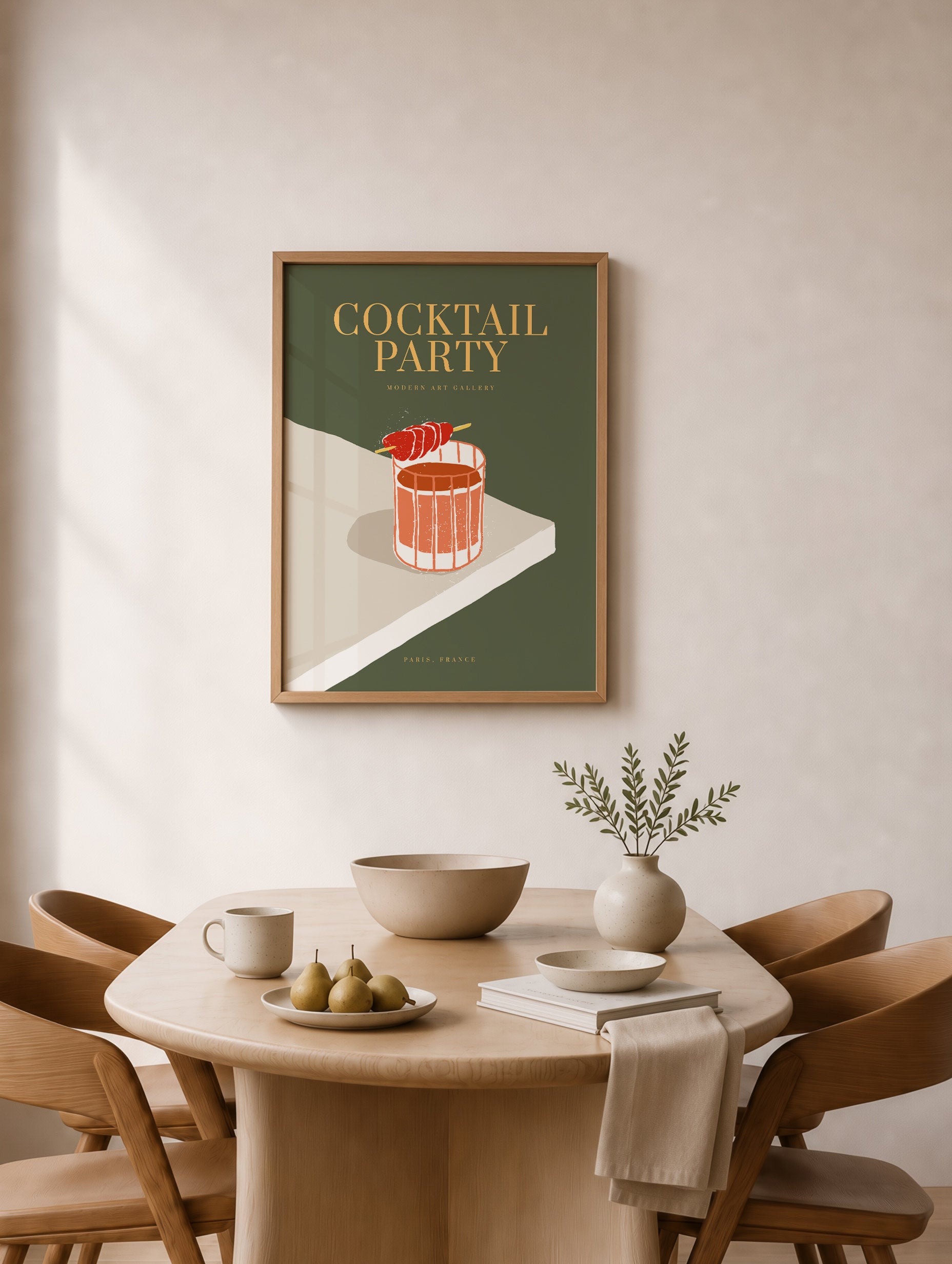 Paris Cocktail Hour-affisch