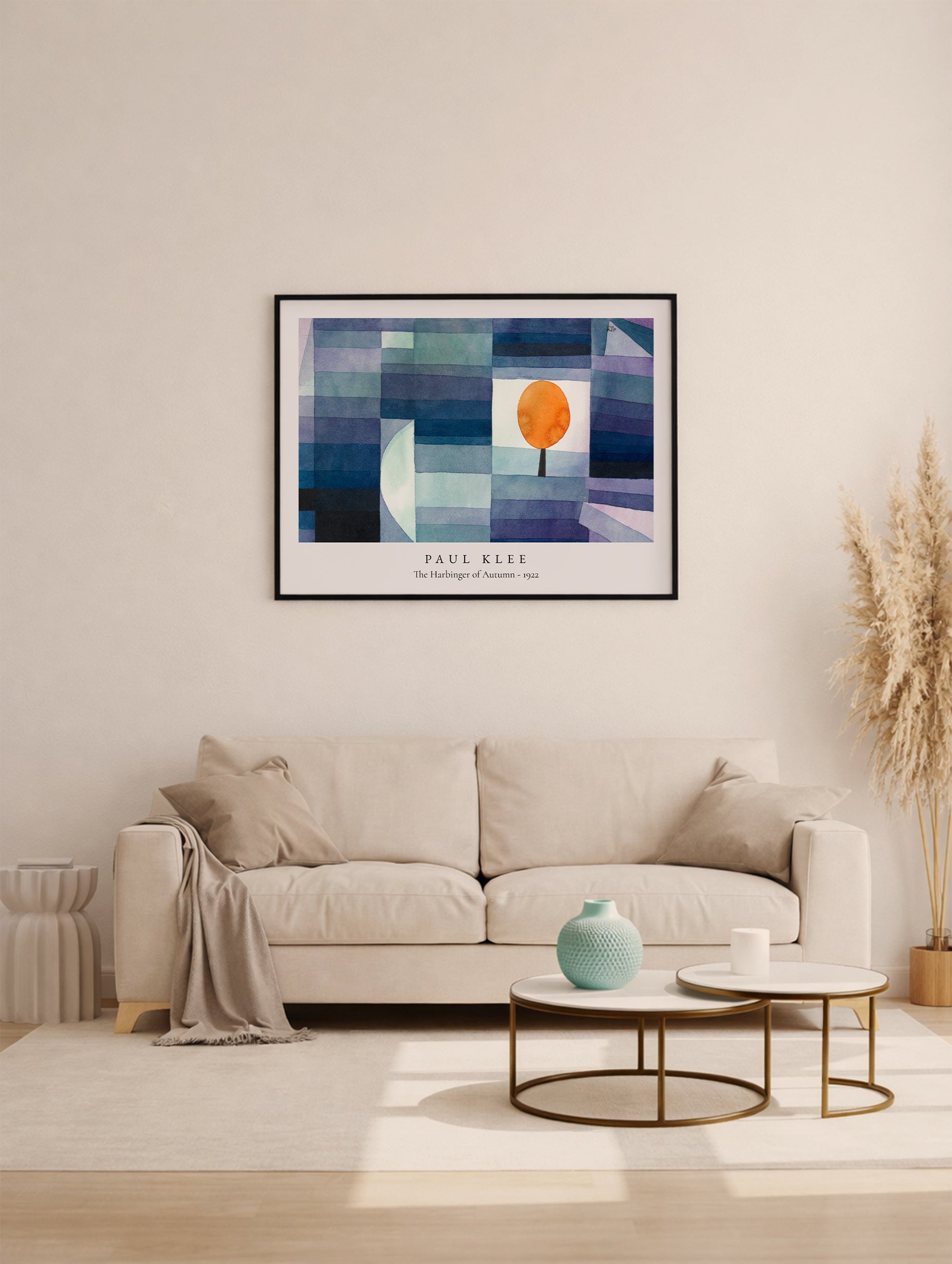 The Harbinger of Autumn - Paul Klee Art Prints Mockup