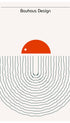 Bauhaus Horizon Poster