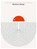 Bauhaus Horizon Poster
