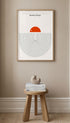 Bauhaus Horizon Poster Mockup