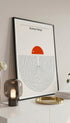 Bauhaus Horizon Poster Mockup
