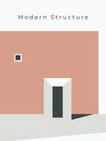 Modern strukturposter