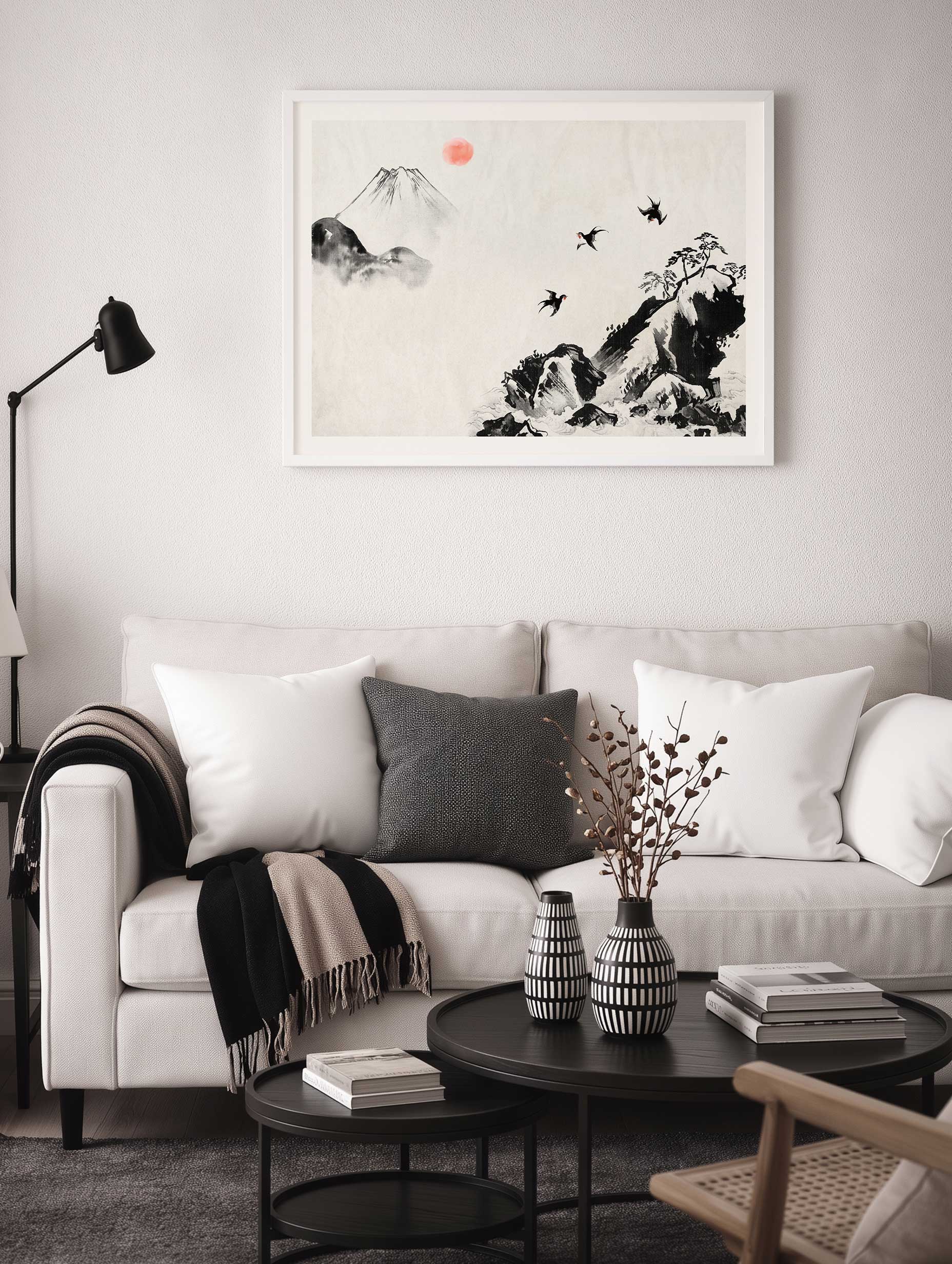 Mount Fuji Poster Mockup