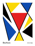 Prismatisk Bauhaus-affisch