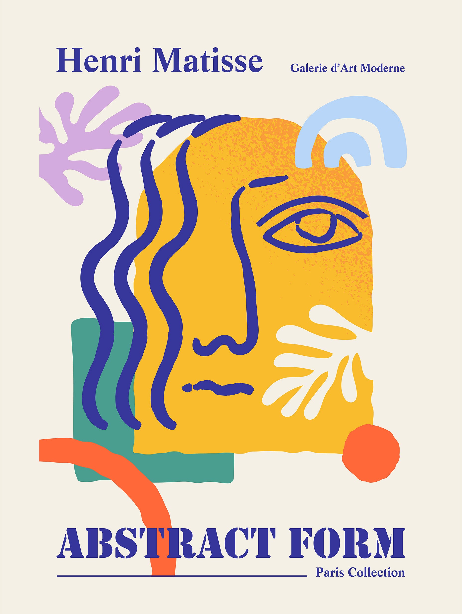 Abstrakt form - Henri Matisse