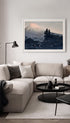 Fuji at Mizukubo Evening Poster Mockup