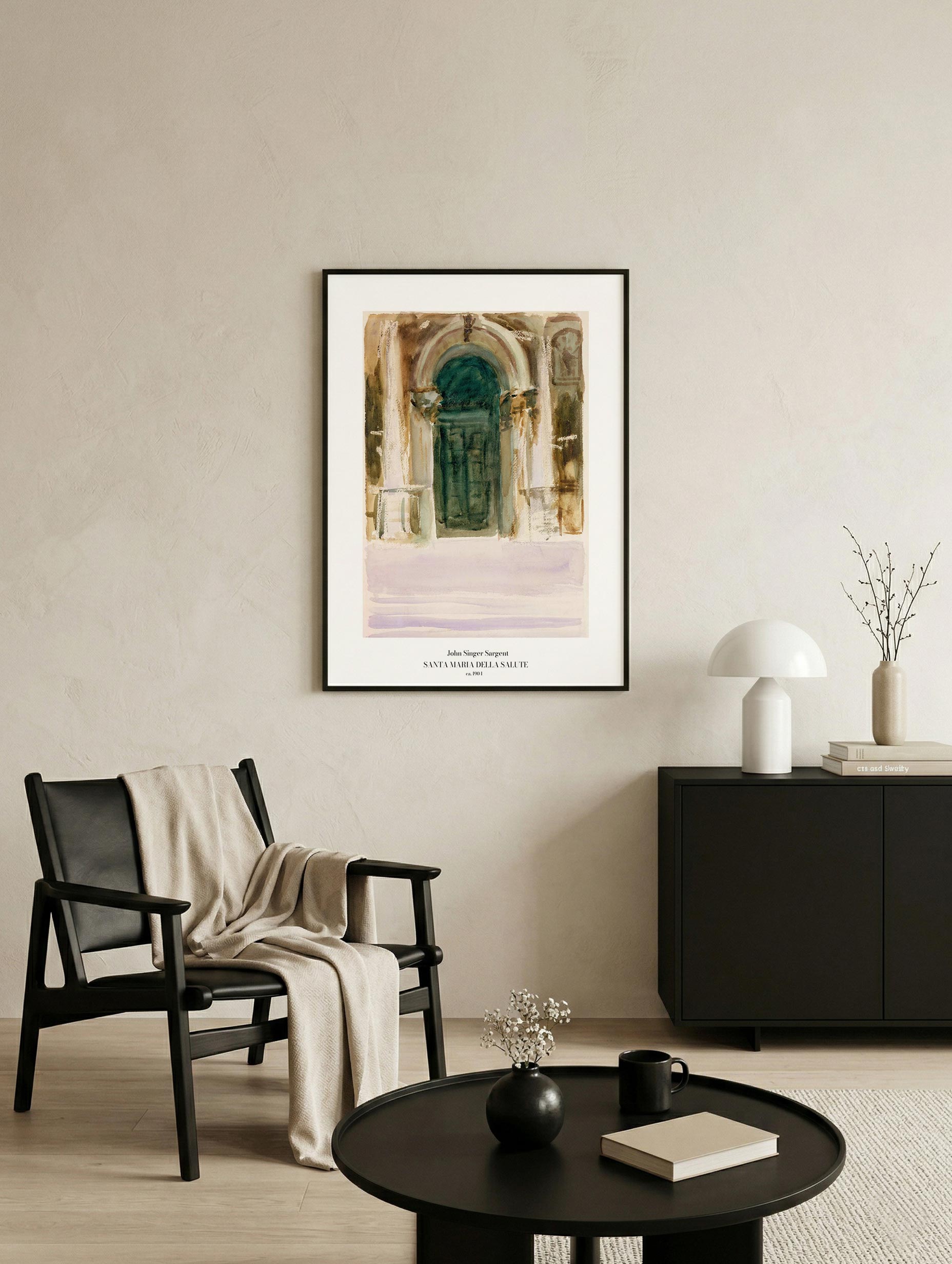 Santa Maria Della Salute - John Singer Sargent Art Print Mockup