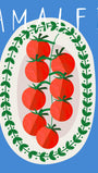Amalfi Tomat Tallrik Poster