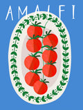 Amalfi Tomat Tallrik Poster
