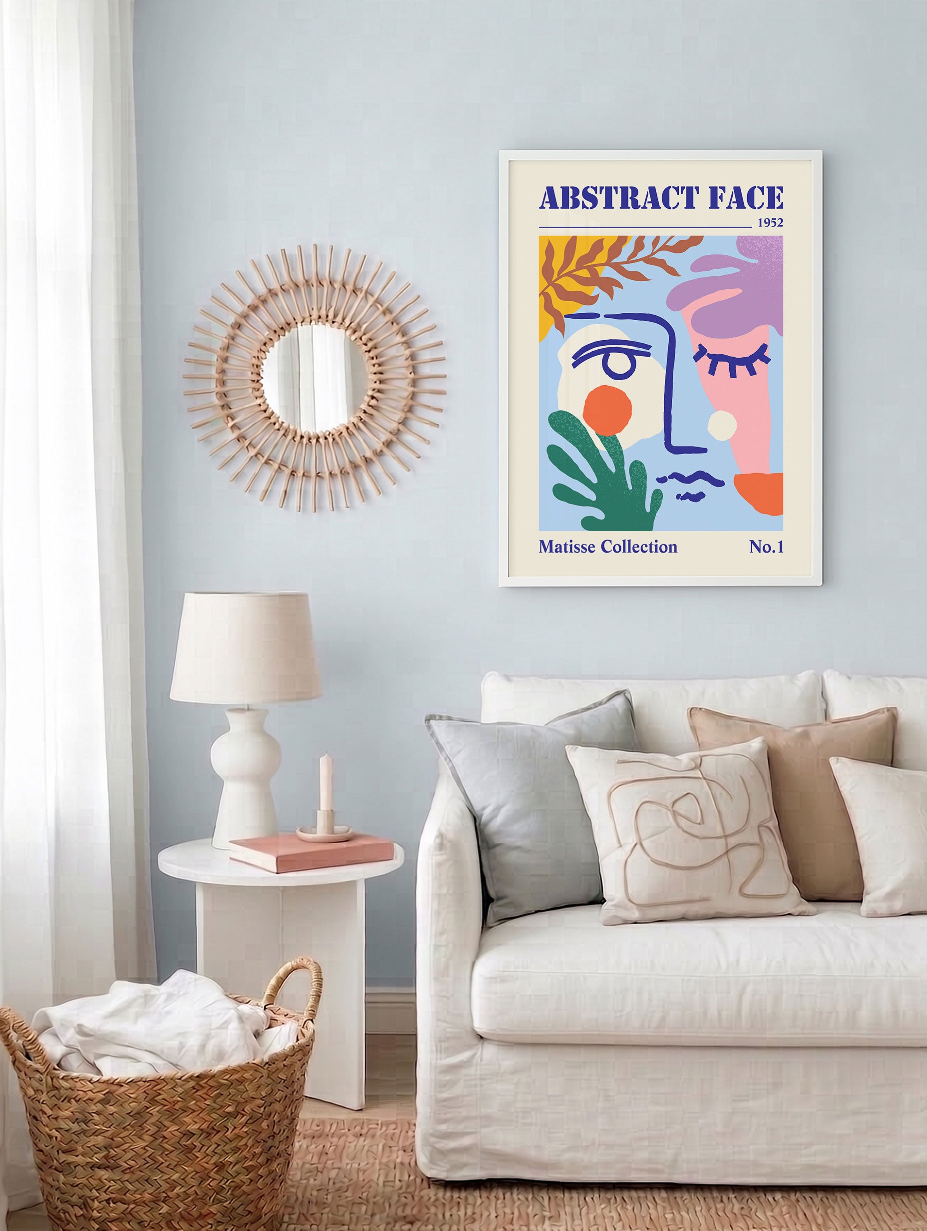 Abstrakt ansikte - Henri Matisse