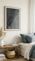 Wavy Woodgrain Patterns Abstract Art Print Mockup