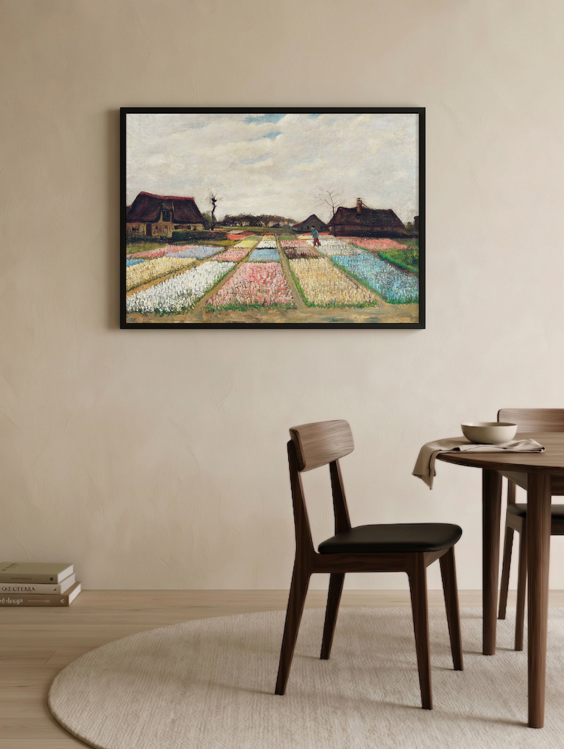 Bulb Fields - Van Gogh Mockup