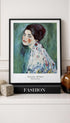 Portrait of a Lady - Gustav Klimt Art Print Mockup