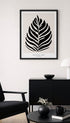Floral Shape Poster Mockup