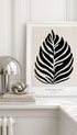 Floral Shape Poster Mockup