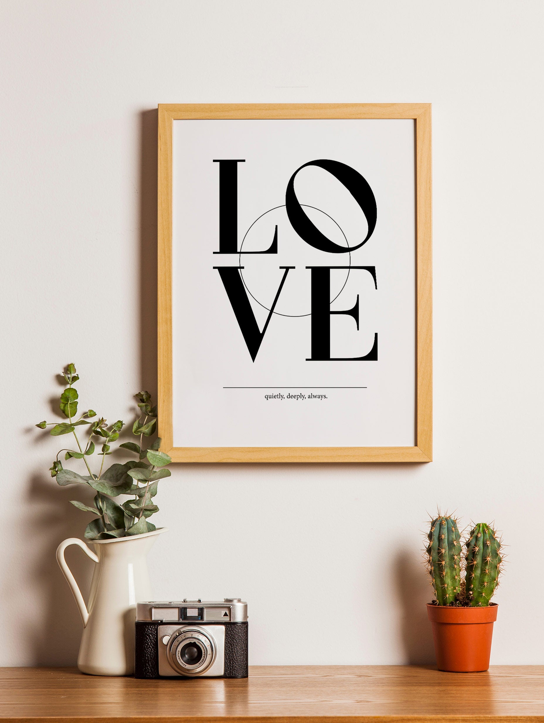 Älska tyst poster