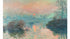 Sunset on the Seine at Lavacourt No. 2 - Claude Monet