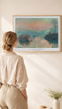 Sunset on the Seine at Lavacourt No. 2 - Claude Monet Mockup