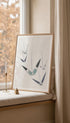 Butterfly Kamisaka Sekka Art Print Mockup