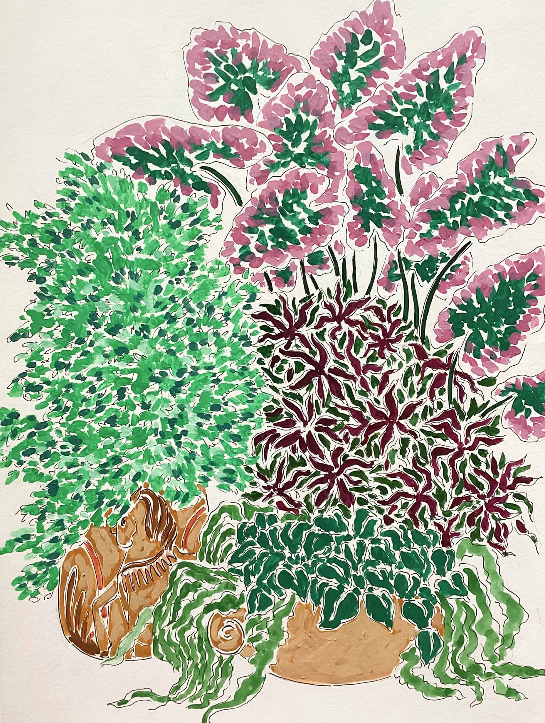 Grön Inredning Stilleben – Henri Matisse