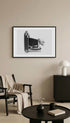 Voigtländer Bessa II Vintage Poster Mockup